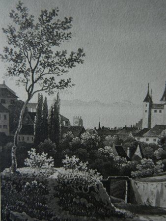 Incisioni: Neuchâtel Neuenburg von Bleuler – Usato da Risch venduto da Rischli15 5