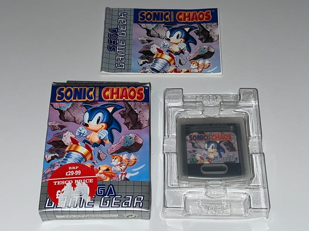 Sega Game Gear Spiel - Sonic the Hedgehog Chaos (OVP) (Gebraucht) in ...