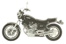Reparaturanleitung Yamaha XV 750 SE (Typ 5G5 ab 1981) auf CD