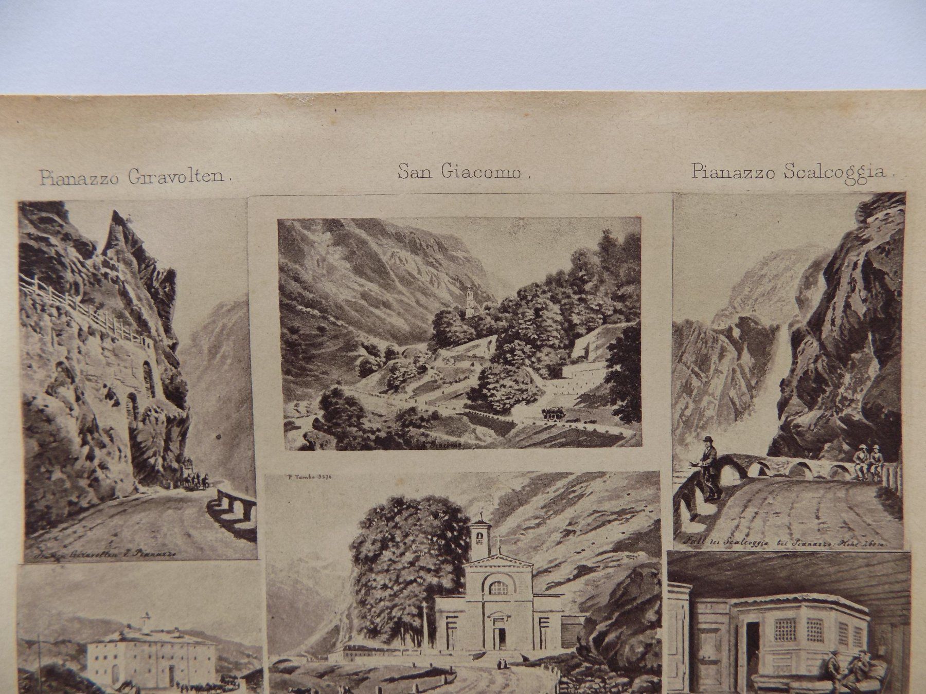 Stiche: Campodolcino Pianazzo Splügenroute – Gebraucht aus Risch von Rischli15 7