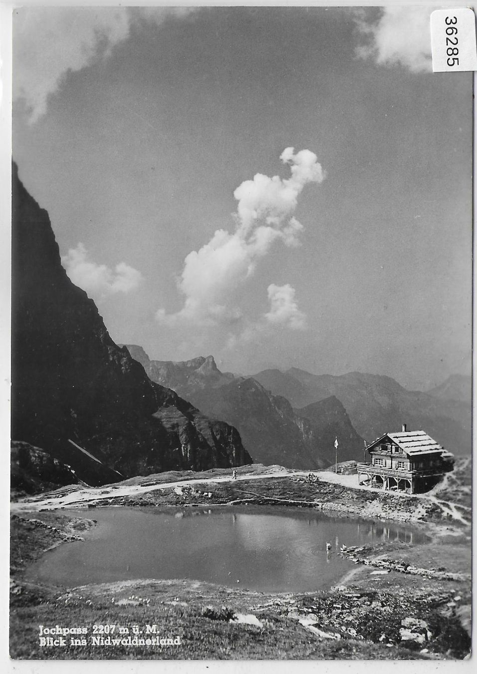 Cartes postales: Jochpass - Blick ins  Nidwaldnerland – D'occasion à Ettingen par Kartenplanet