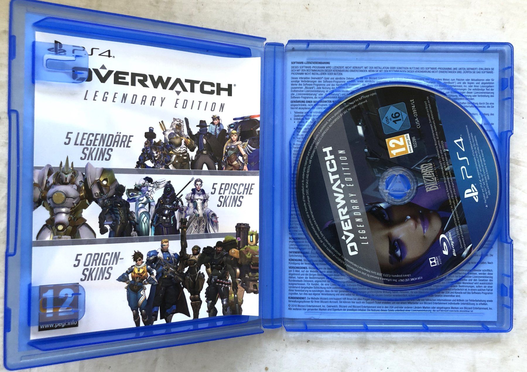 Giochi: PS4 - OVERWATCH [Legendary Edition] – Usato da Schaffhausen venduto da durruti 1