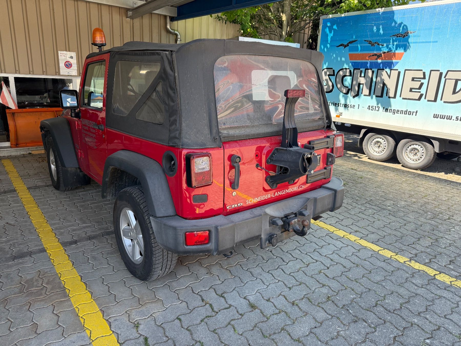 Jeep Automobili: Jeep wrangler crd ab platz!! Mit Schneepflug – Usato da Langendorf venduto da asc_zr6y 3