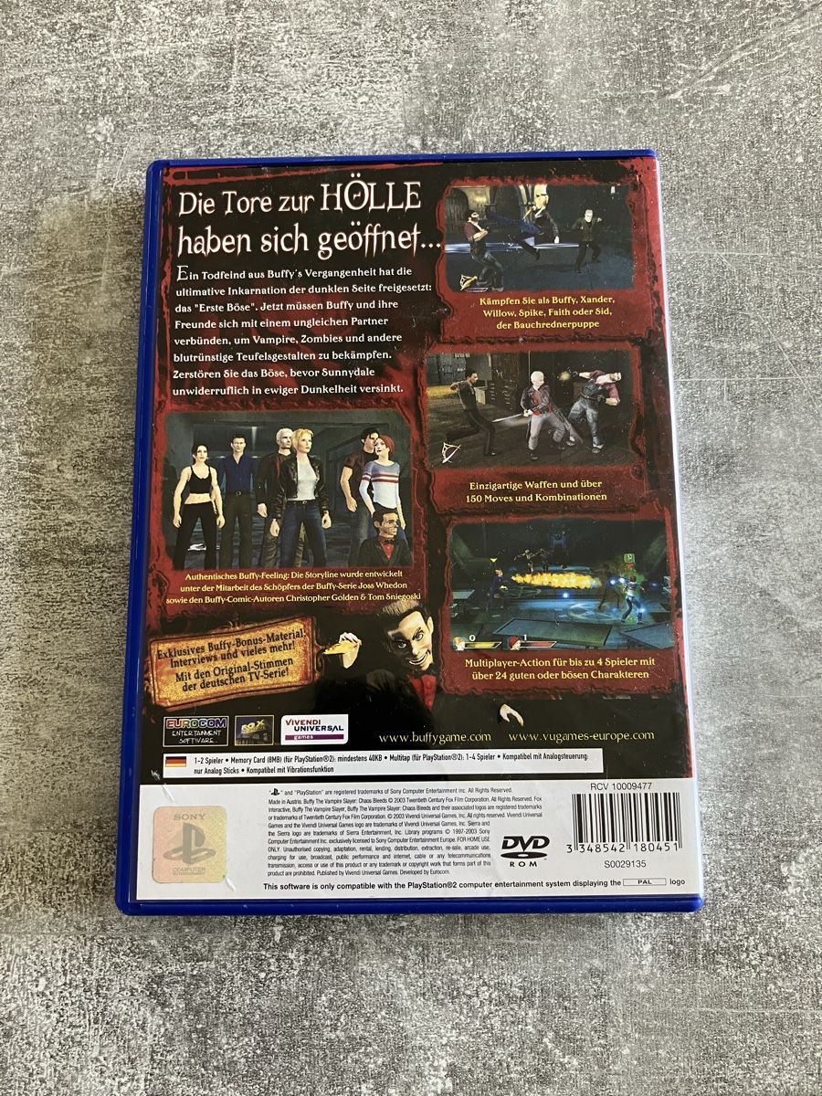 Sony Giochi: Playstation 2 Buffy im Bann der Dämonen – Usato da Emmenbrücke venduto da nne_hm9j 2