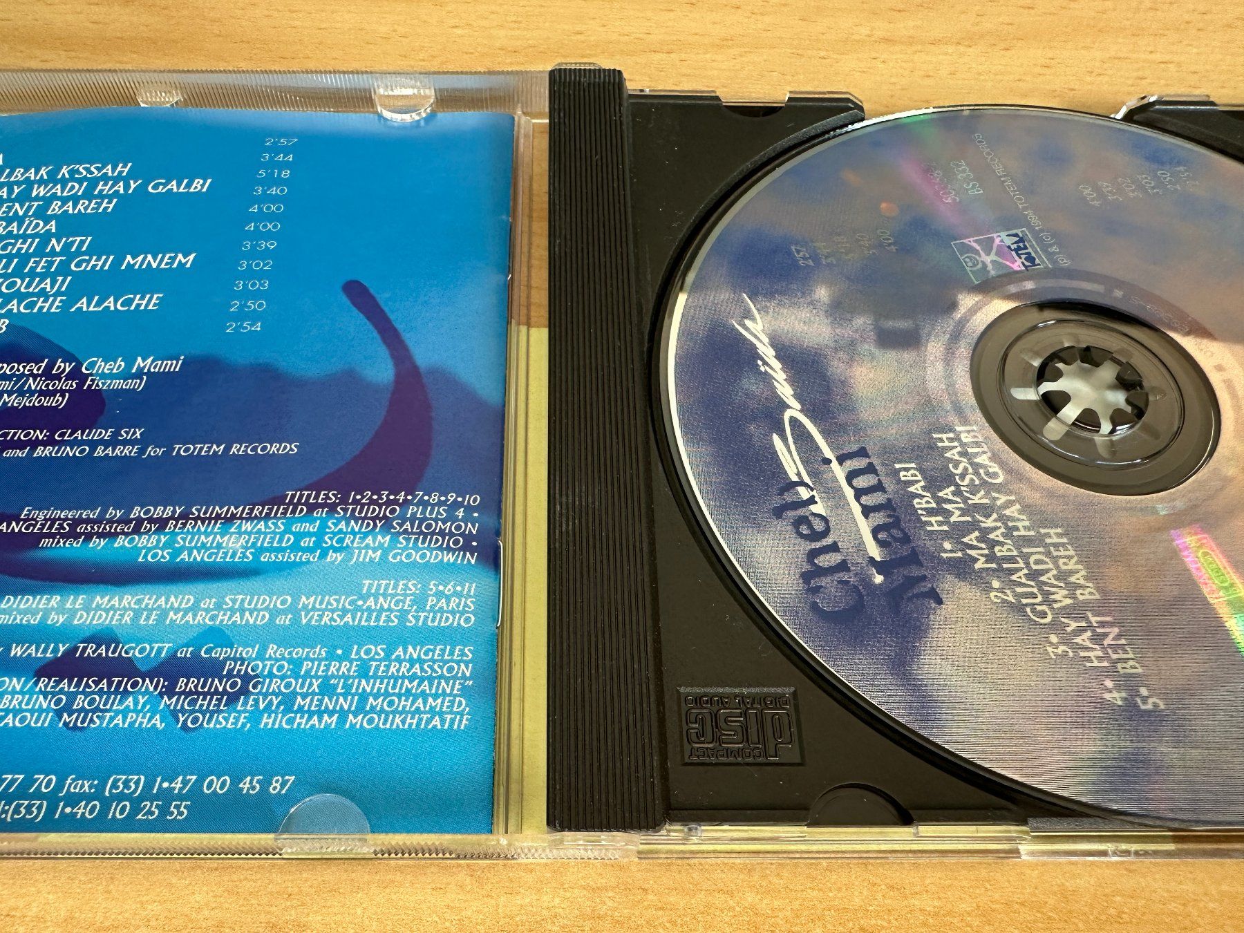 CD: Cheb Mami – Saïda – Usato da Rikon im Tösstal venduto da Alpenmutz 2