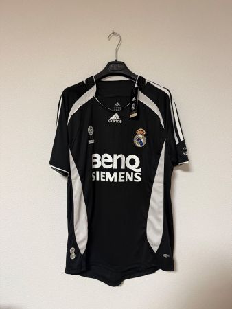 Real Madrid Adidas BenQ Siemens Extérieur Noir 2006/07