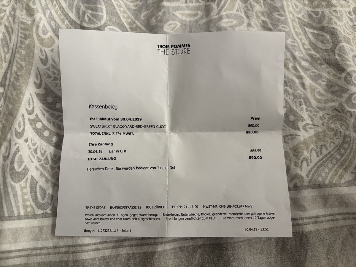 Gucci Maglioni & Felpe: Gucci Pullover Schwarz Grösse M, 2x getragen – Nuovo (secondo la descrizione) da Stans venduto da bet4benz 2