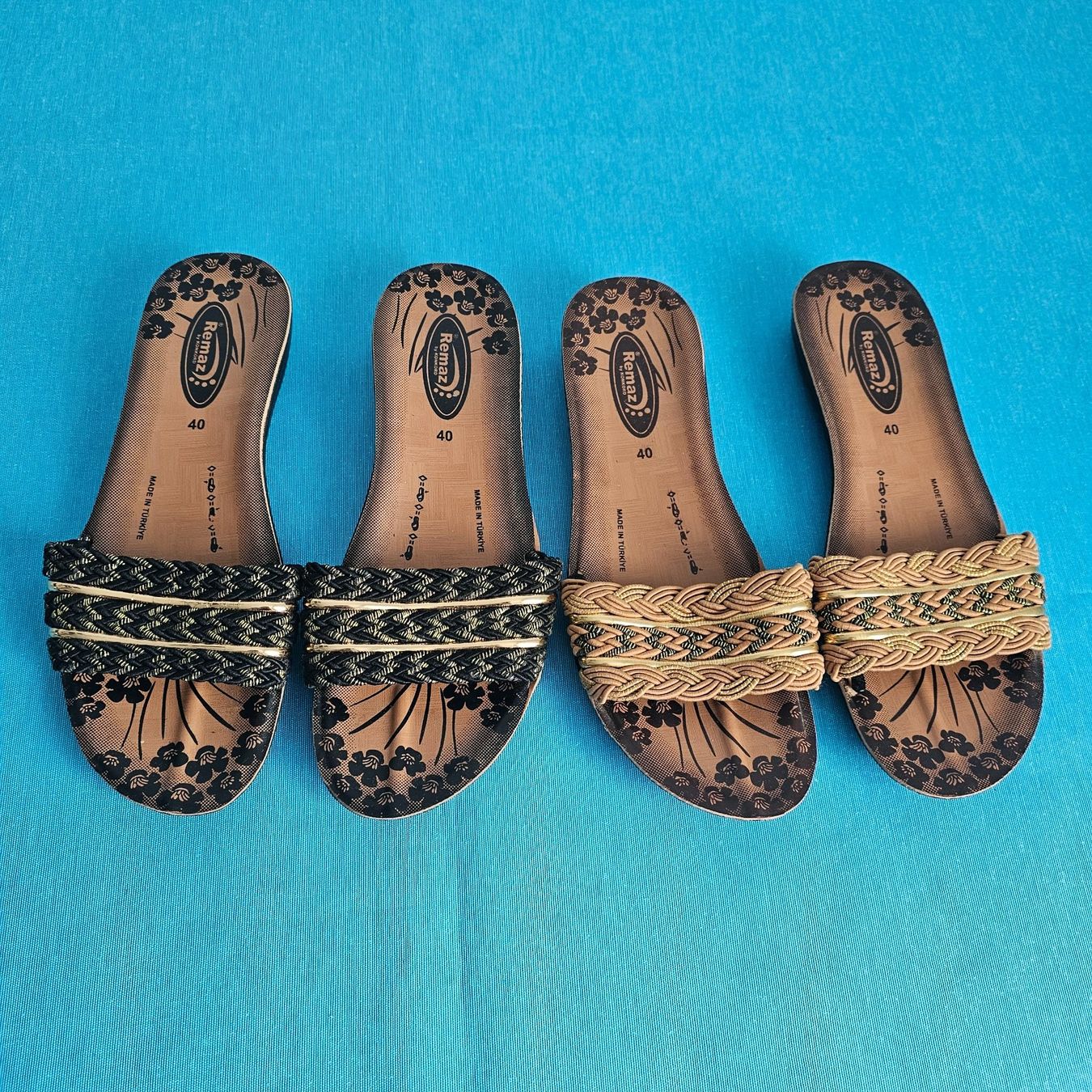 Scarpe da donna: Wunderschönes 2 Paar Damen Sandalen Gr.40 – Nuovo (secondo la descrizione) da Bronschhofen venduto da Xena37 1