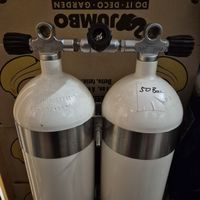 Doppel 12L Tauchflaschen