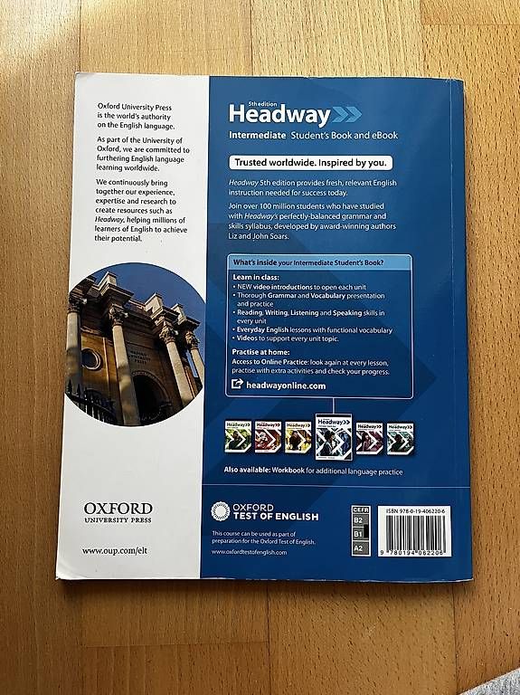 Libri: Headway Intermediate – Usato da Zürich venduto da dia_568q 1
