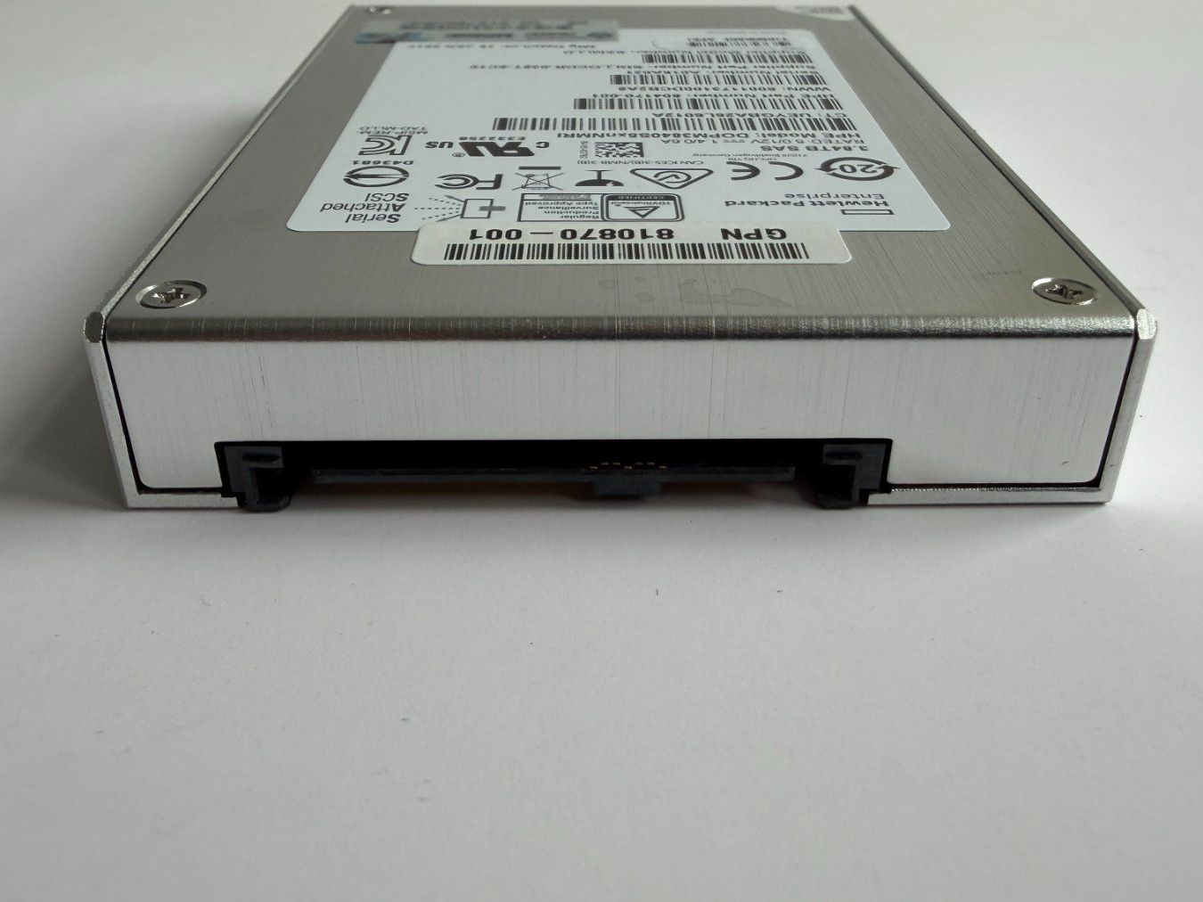 Hewlett Packard Dischi rigidi: Super Server SAS SSD 3.84TB – Usato da Huttwil venduto da Thoste 3