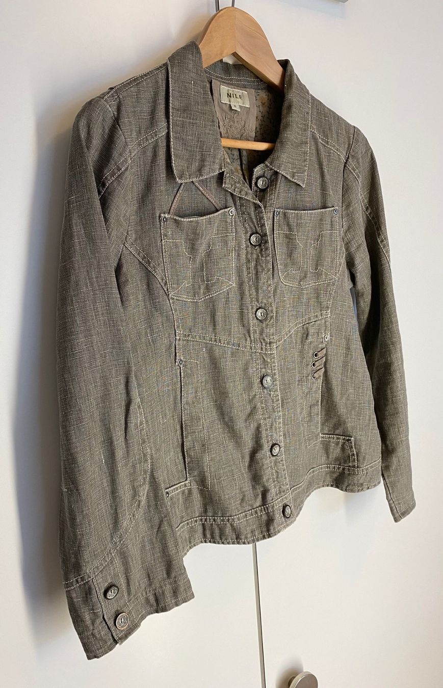 Nile Jacken: Nile Damenjacke Gr. S - 100% Leinen – Gebraucht aus Frauenfeld von LIL_NA 1