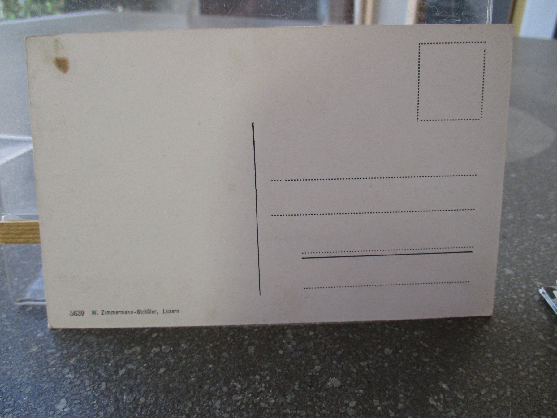 Ansichtskarten: Splügen Pass Postkarte    1 – Gebraucht aus Felsberg von sanwill 1