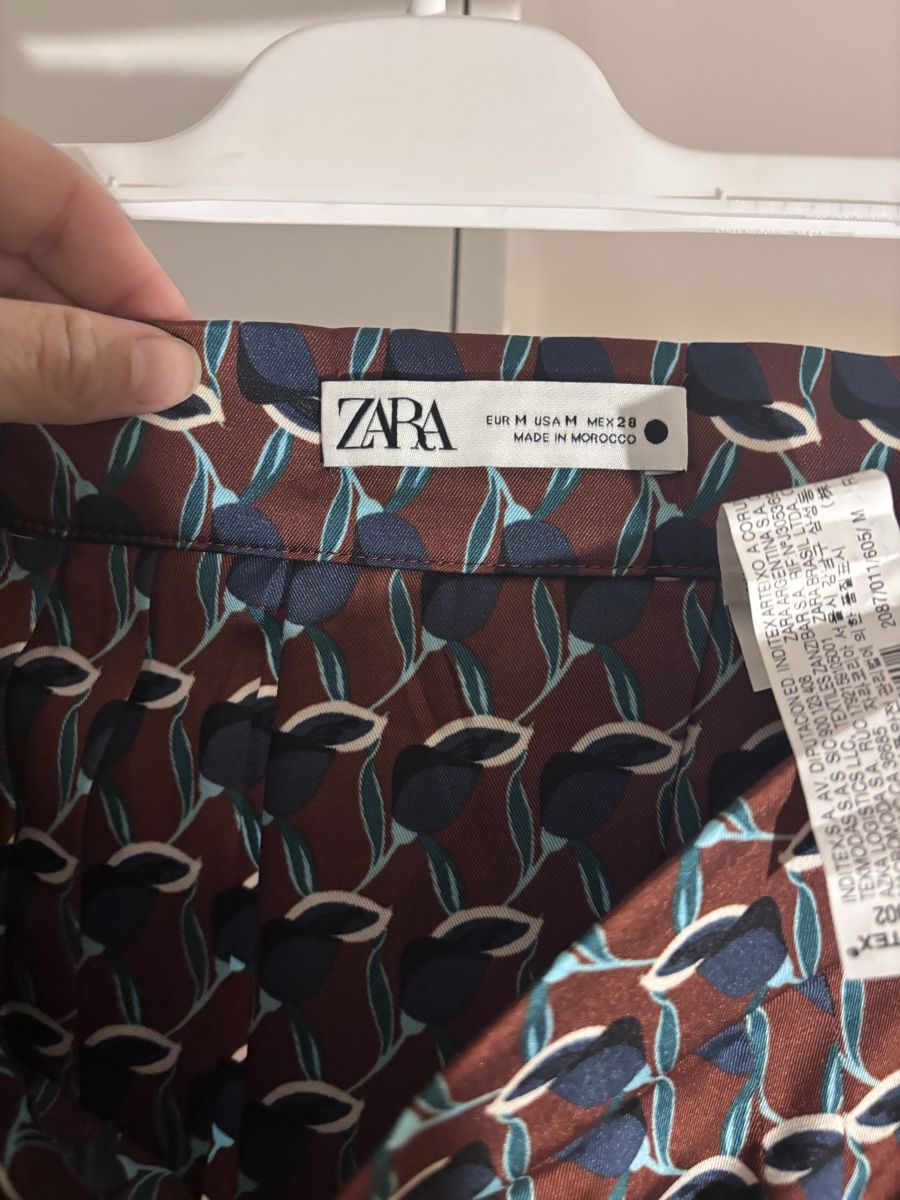 Zara Gonne: Elegante gonna multicolore a plisse – Nuovo (secondo la descrizione) da Zürich venduto da mat_58mf 1