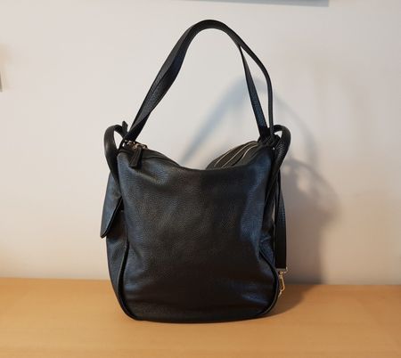 Bruno Rossi Leder Schultertasche *Neuwertig*