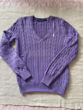 RALPH LAUREN SPORT Pullover Baumwolle Gr. M (S)