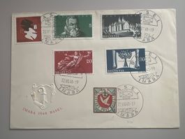 1948 IMABA Satz 281-84 mit Vignetten gest. RR