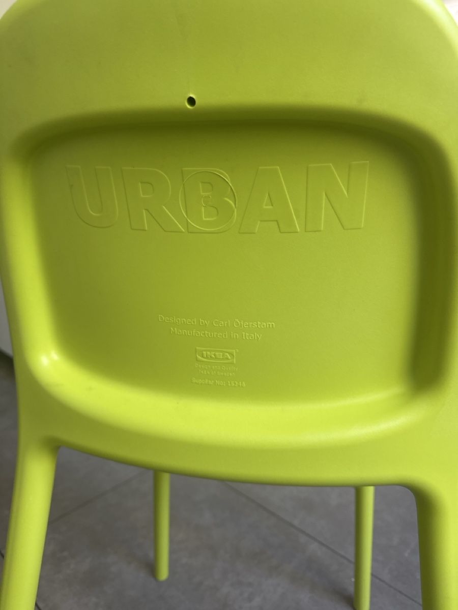 Ikea Seggioloni: Hochstuhl IKEA Urban hellgrün – Usato da Baar venduto da Tasha04 1