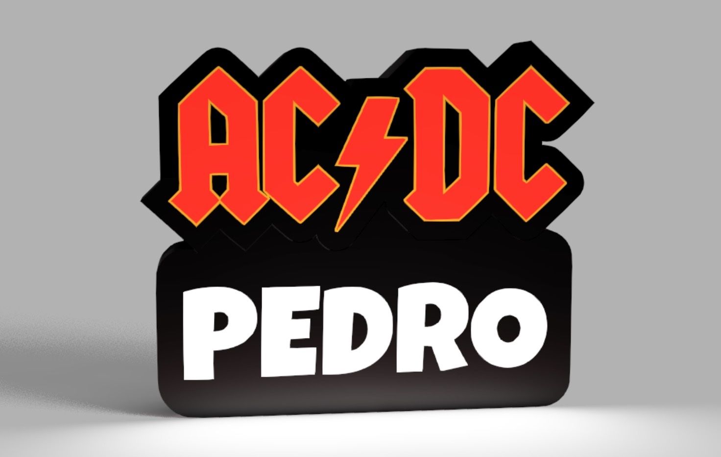Lampade: Lightbox lampe led Blanc et RGB ACDC Personalizable – Nuovo (secondo la descrizione) da Vicques venduto da PAMB3D 1