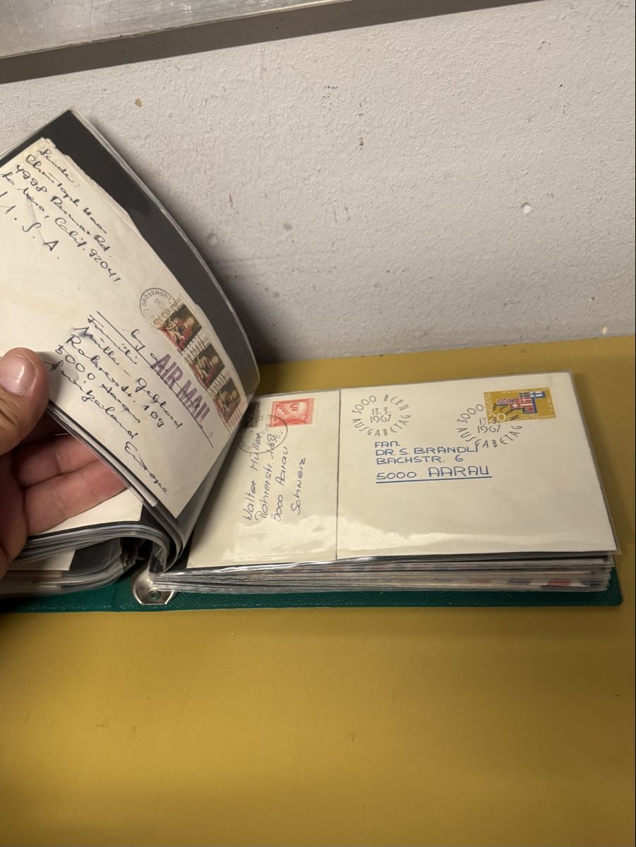 Tutti i francobolli: Briefmarken Album mit Briefen  – Usato da Schlieren venduto da Freundlich02 8