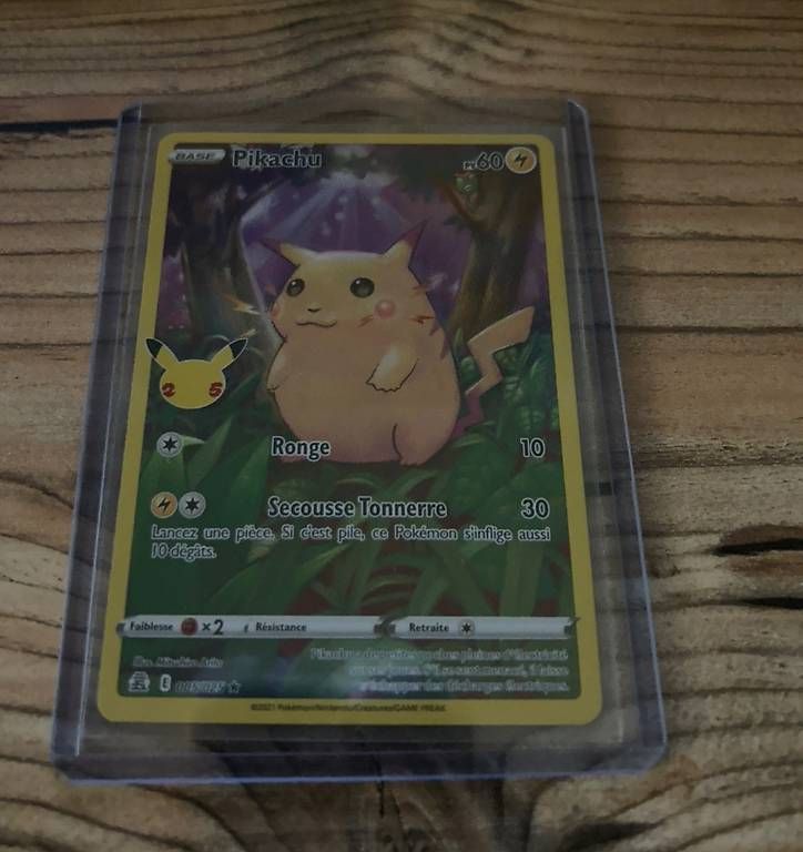 Sammelbilder & Trading cards: Pikachu célébration 25 ans  – Gebraucht aus Meyrin von ton_p9fm