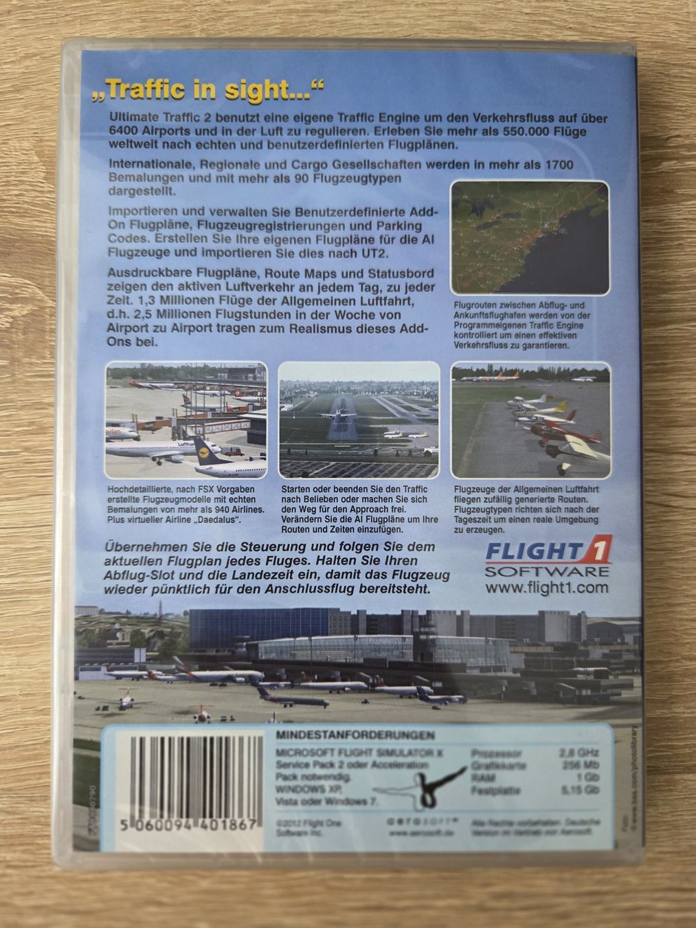 Giochi: Ultimate Traffic 2 for Flight Simulator X - RARE - PC - NEW – Nuovo e nell'imballaggio originale da Carouge GE venduto da Franllo 1