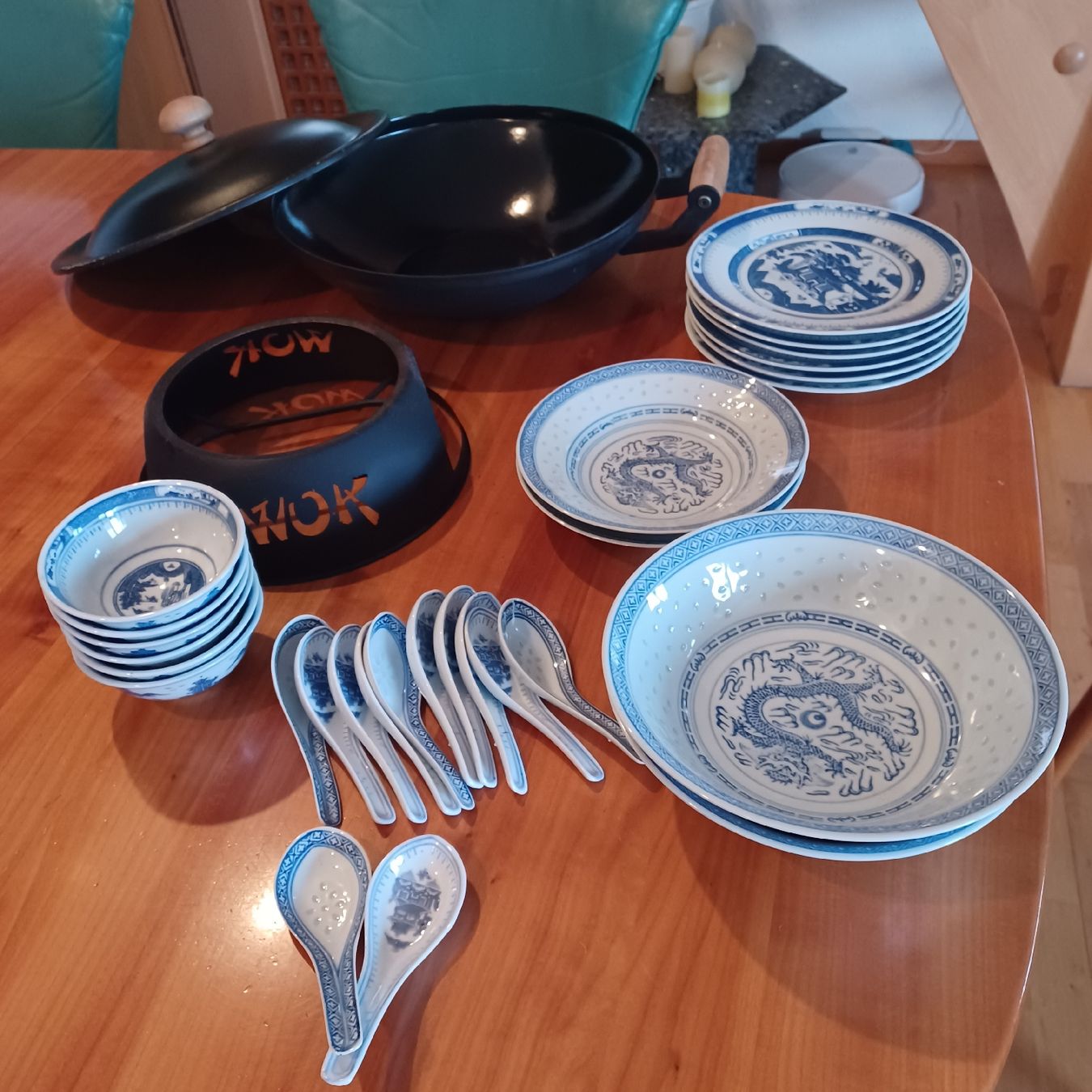 Padelle: Wokset , Wokgarnitur – Usato da Waldkirch venduto da Fantasia-101
