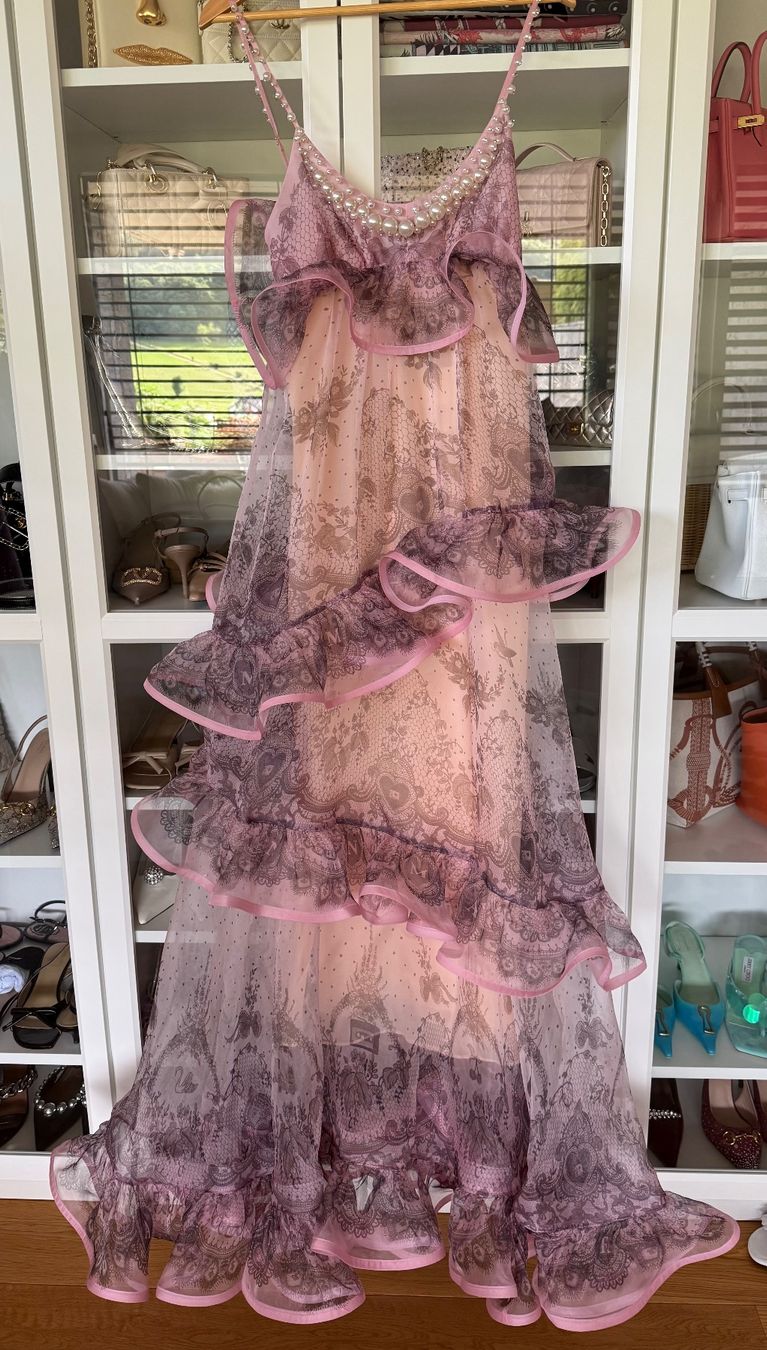Vestiti: Kleid aus Seide. Gr. 38, neu – Nuovo (secondo la descrizione) da Reigoldswil venduto da benja01 1