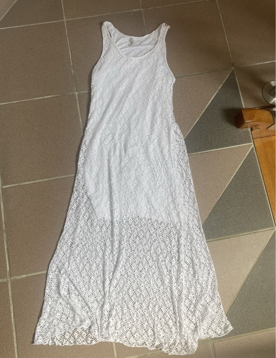 Vestiti: POINTELLE SOMMERKLEID MIT LOCHMUSTER – Nuovo (secondo la descrizione) da Schlieren venduto da notkrys 3