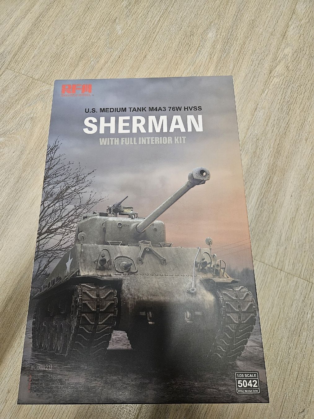 Modellbausätze & Standmodelle: Modellbausatz Sherman M4A3 76W – Neu (gemäss Beschreibung) aus Dübendorf von Eisenstahl97
