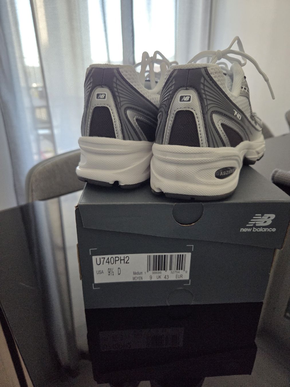 New Balance Scarpe da uomo: New Balance 740 White Grey – Nuovo e nell'imballaggio originale da St. Gallen venduto da nico.schmid95 2