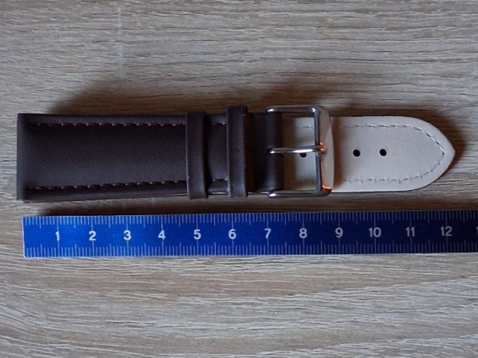 Bracciali & Braccialetti: 24mm Bracelet de montre en cuir – Nuovo (secondo la descrizione) da Biel/Bienne venduto da mod_c76f