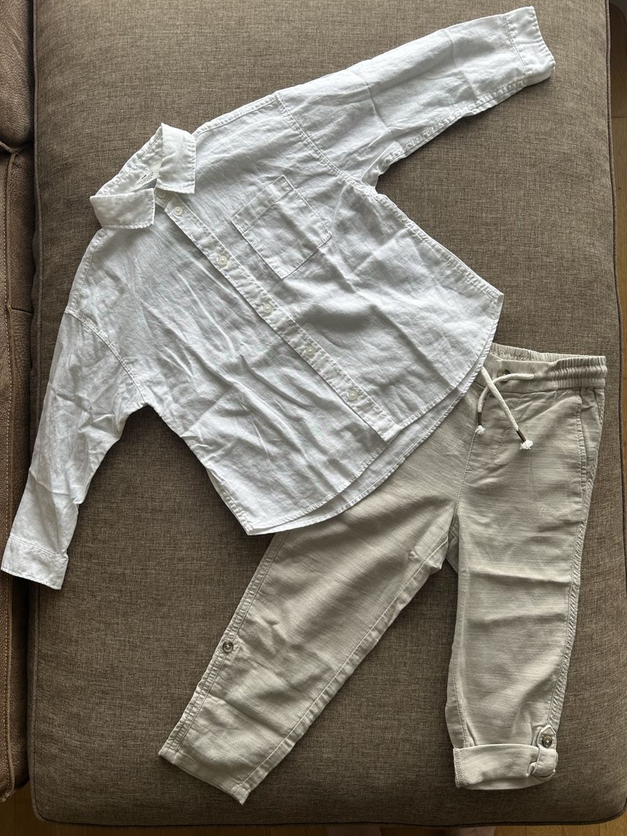 H&M Lotti & Set di vestiti: Baumwoll- / Leinen-Set – Nuovo e nell'imballaggio originale da Uitikon Waldegg venduto da MGC