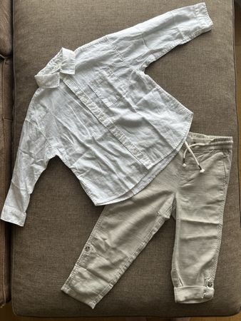 Baumwoll- / Leinen-Set