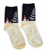 Socken Weihnachten/Christmas/Christbaum/Schneemann/Geschenk