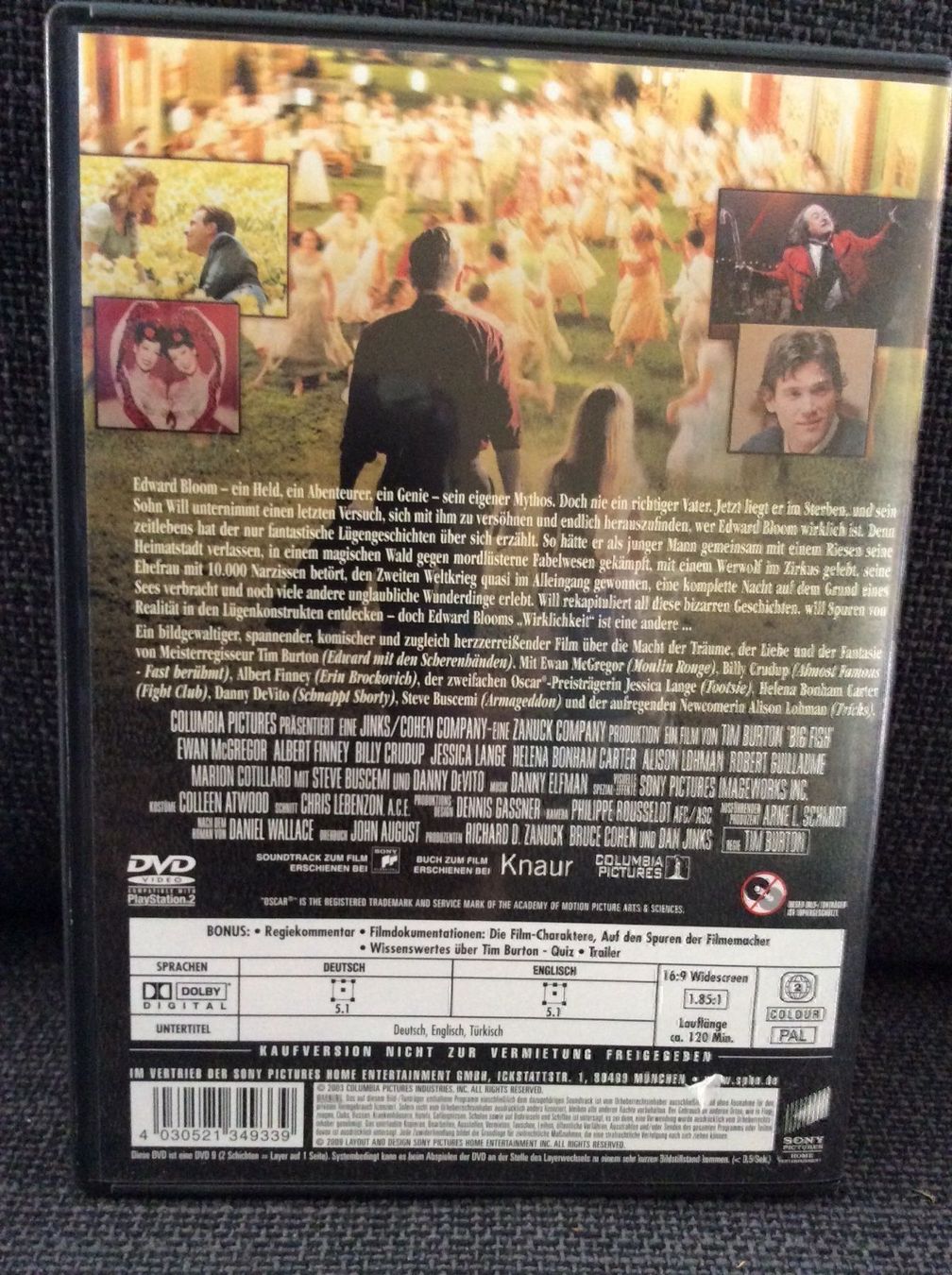 Tutti i DVDs: [DVD] Big Fish (2003) – Usato da Frasnacht venduto da GracyStore 1