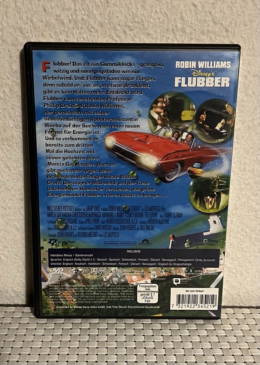 Tutti i DVDs: Flubber - Robin Williams (DVD) – Usato da Flawil venduto da NiceT 1