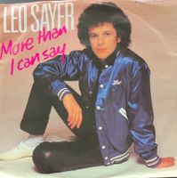 Vinyl Single Leo Sayer - More Than I Can Say