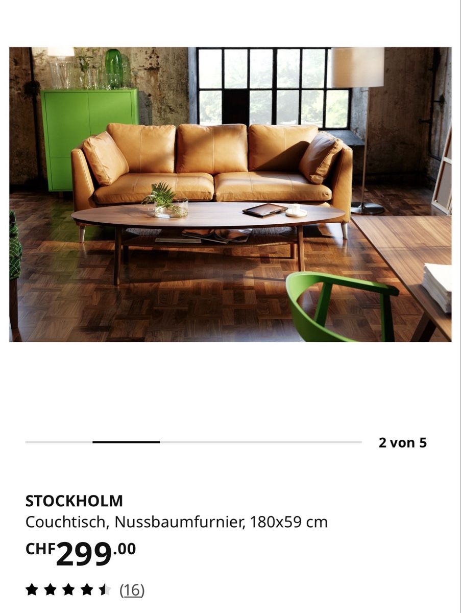 Ikea Tavoli: Ikea Tisch Stockholm – Nuovo (secondo la descrizione) da Niederbuchsiten venduto da Shoppaholicc 1