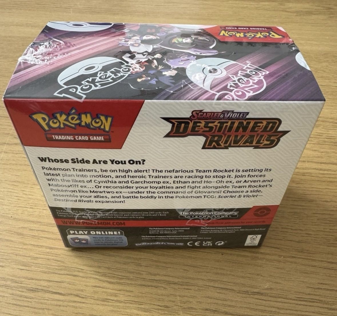 Pokémon Carte collezionabili: Pokémon Destined Rivals Display SEALED – Nuovo (secondo la descrizione) da Sugiez venduto da Abe98 1
