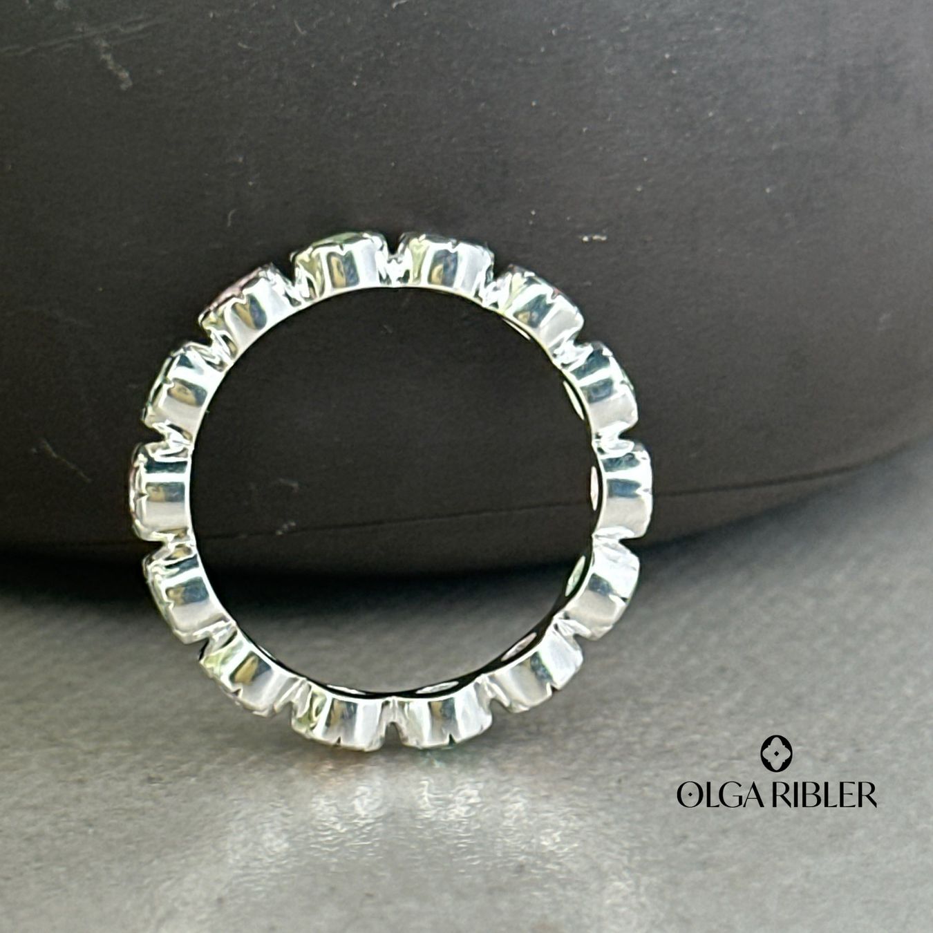 Olga Ribler Anelli: Memory Ring -Turmalinen  -  Sterling Silber 925 - Grösse 56 – Nuovo (secondo la descrizione) da Luzern venduto da Schmuckoutlet 3