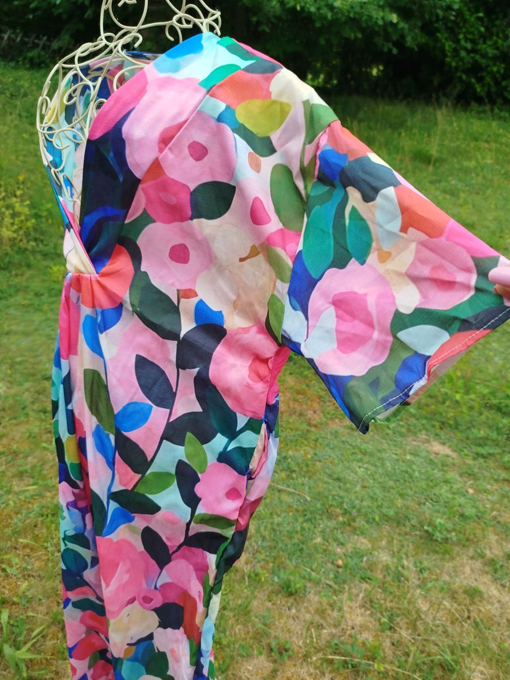 Vestiti: Sublime robe fleurie, ample et fluide taille XL – Nuovo e nell'imballaggio originale da Porrentruy venduto da Olifante 1