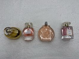 Lot 4 parfums entamés femme