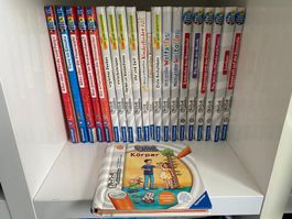 Set mit 21 Ravensburger Kinderbücher, einige von Tiptoi