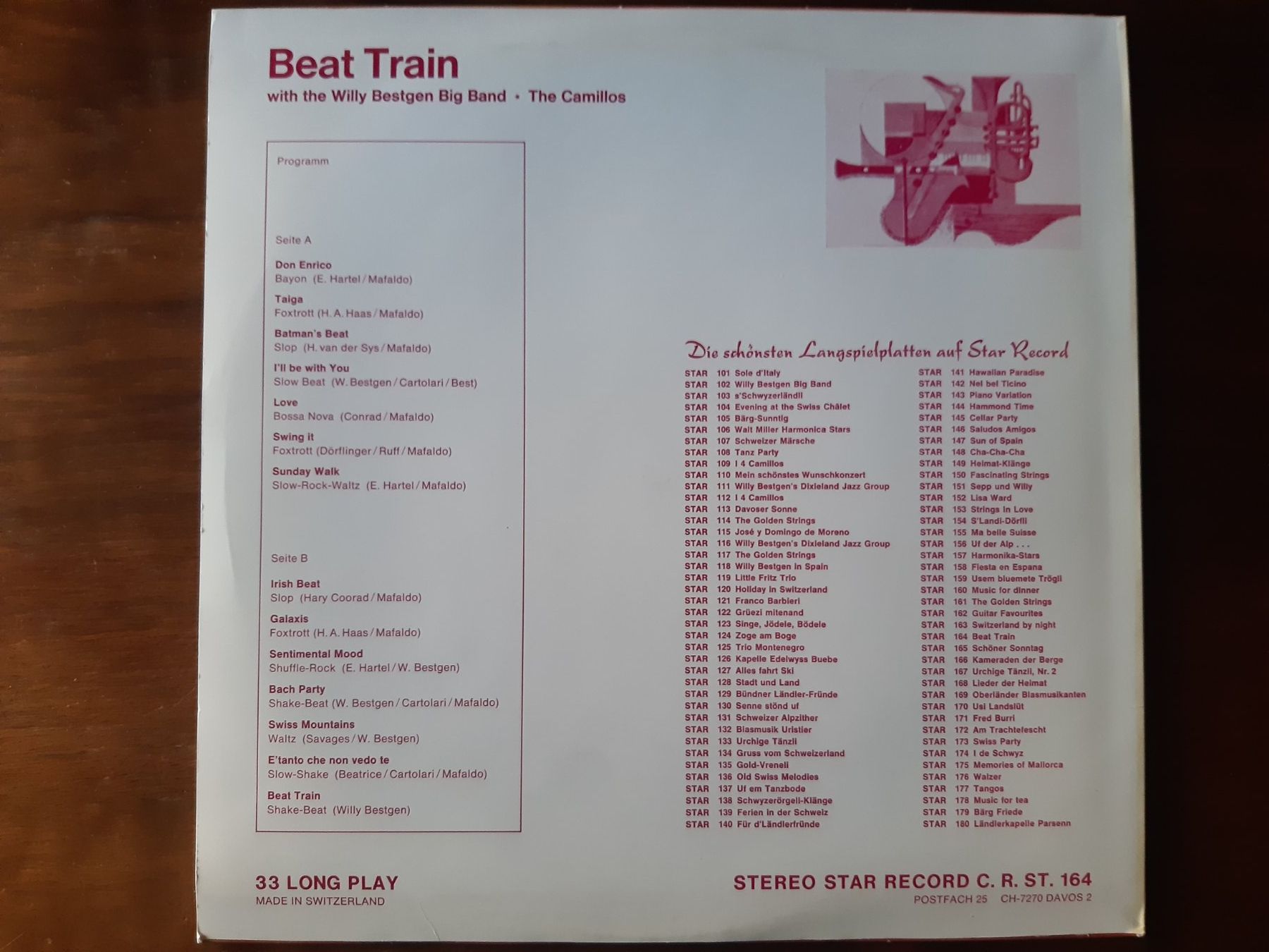 Schallplatten: Willy Bestgen, Camillos, Savages - Beat Train (Lp, comp) – Gebraucht aus Verscio von giamma1985 1