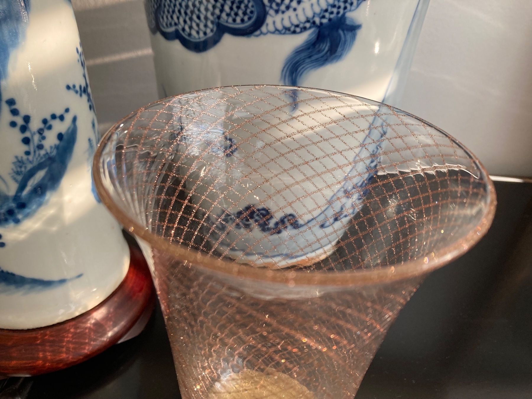 Murano Vasen & Gefässe: Wunderbare Murano Vase von CENEDESE mit Gold – Gebraucht aus Zürich von dolcicaramelle 3