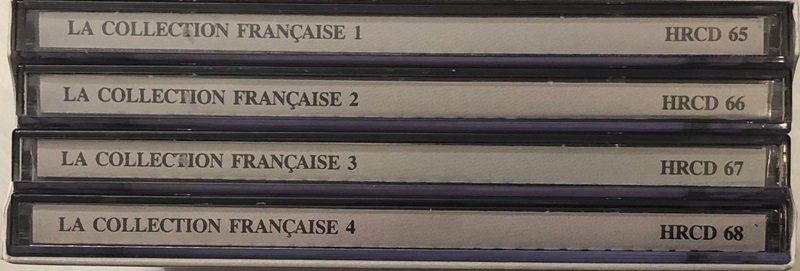 CD: La Collection Française (4 CDs) – Usato da Grüningen venduto da azulgris 4