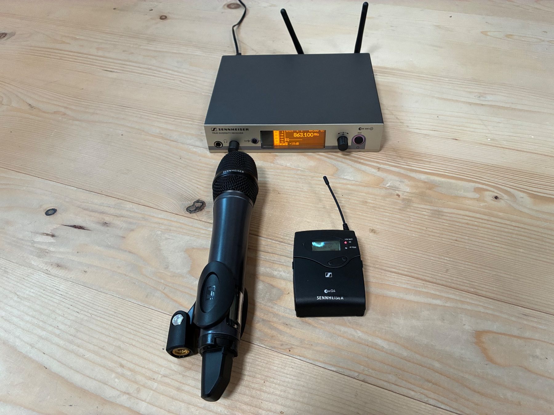 Sennheiser Mikrofone: Funkstrecke Sennheiser EW300 G3 E-Band – Gebraucht aus Bern von _samuel 1