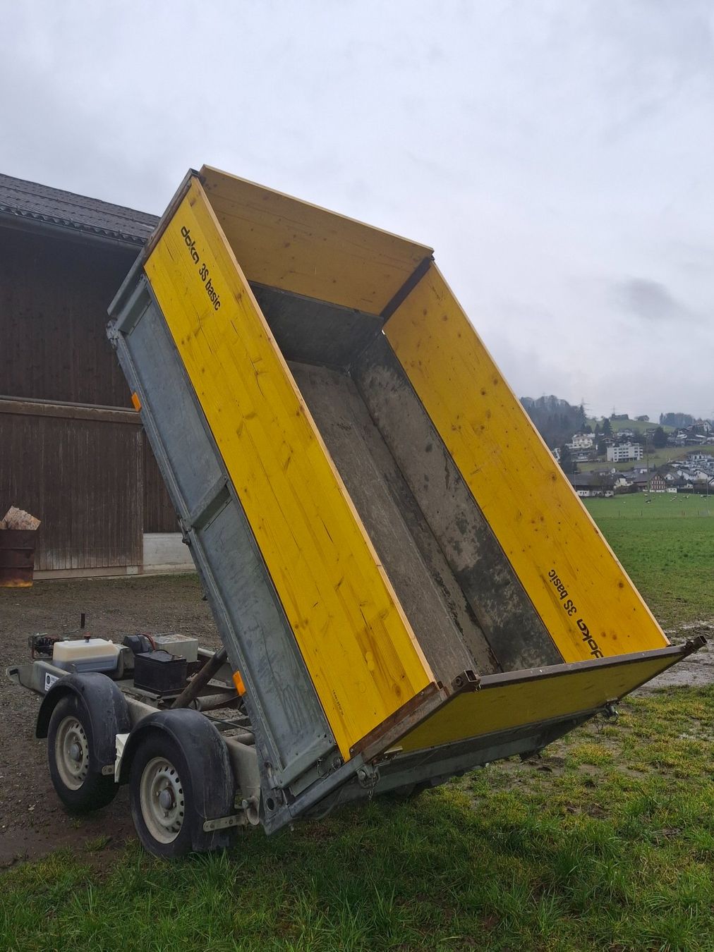 Kipper: Kippanhänger 2700kg mieten – Gebraucht aus Siebnen von Grosswis50 2