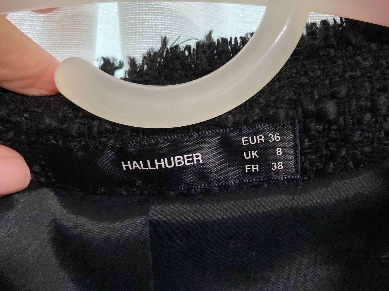 Hallhuber Giacche: Jäckchen Tweed Optik Hallhuber – Nuovo (secondo la descrizione) da Uster venduto da Kalici1 2
